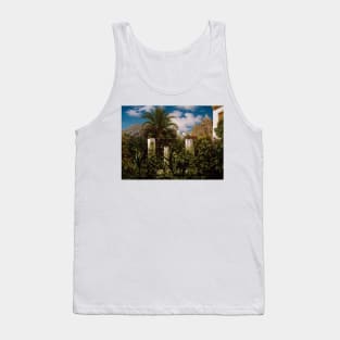 Garden of an Inn, Capri by Frederic Leighton Tank Top